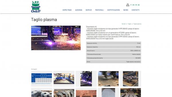 Esempio dettaglio scheda prodotto